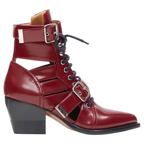 chloe boots rylee|chloe rylee boots red sale.